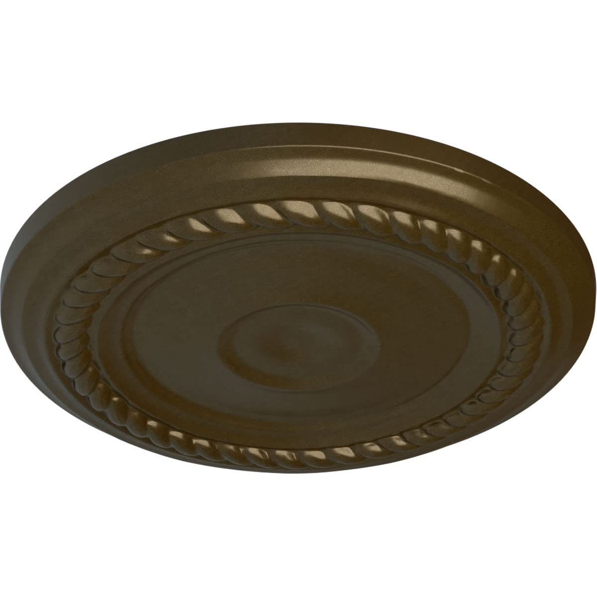 Ekena Millwork CM07ALBRS Small Alexandria Ceiling Medallion - 7 7/8