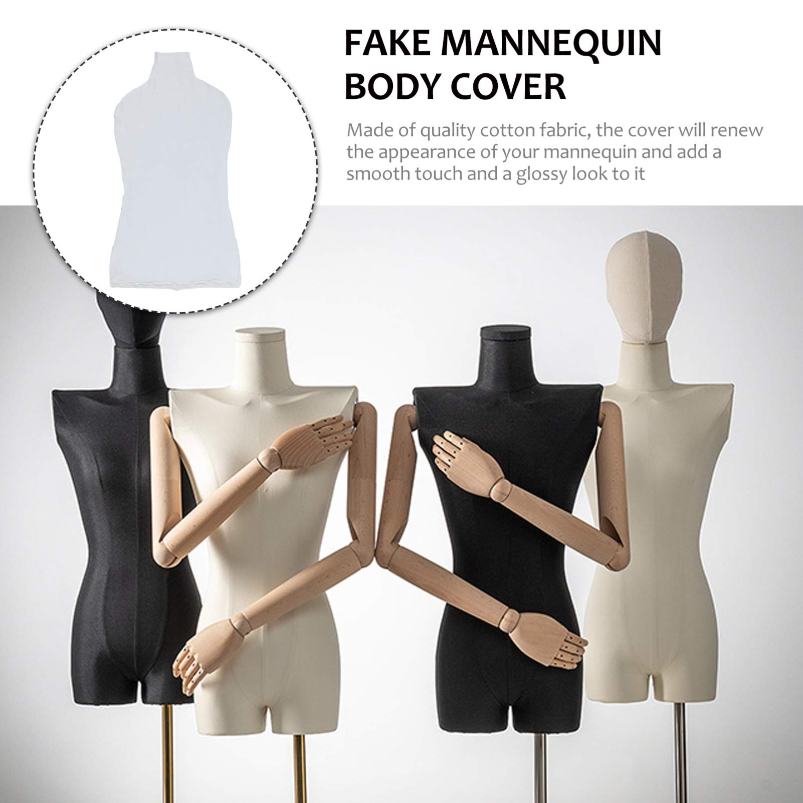 Female Mannequin Torso for Clothing Display - Adjustable Dress Form for Fashion Designers, Retail Boutiques & Store Window Displays | Perfect for Fitting, Sewing & Visual Merchandising