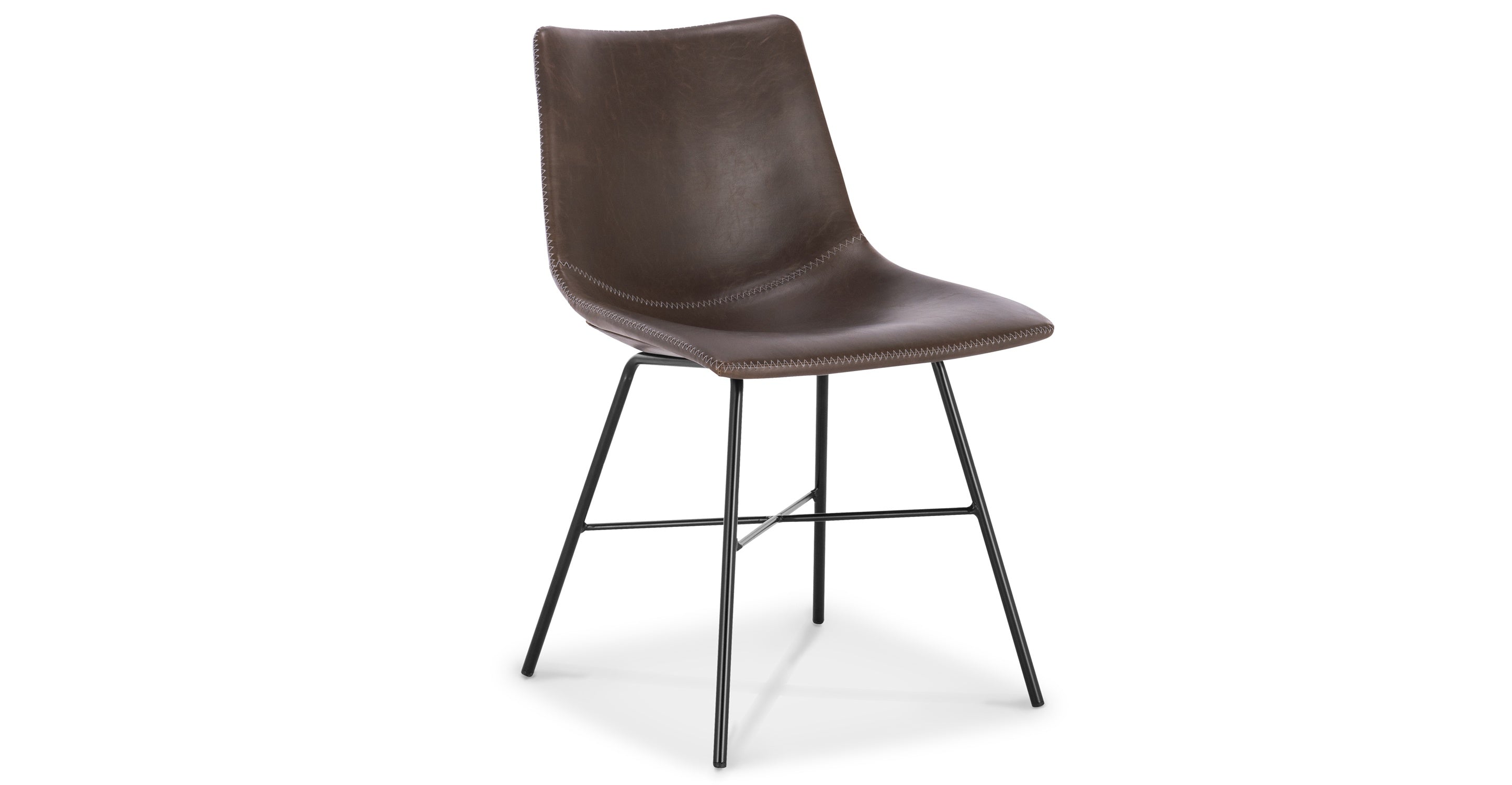 Paxton Modern Dining Chair - Sturdy Wooden Kitchen Chairs Set of 2, Comfortable Upholstered Seat - Perfect for Dining Room, Kitchen, Breakfast Nook & Small Spaces