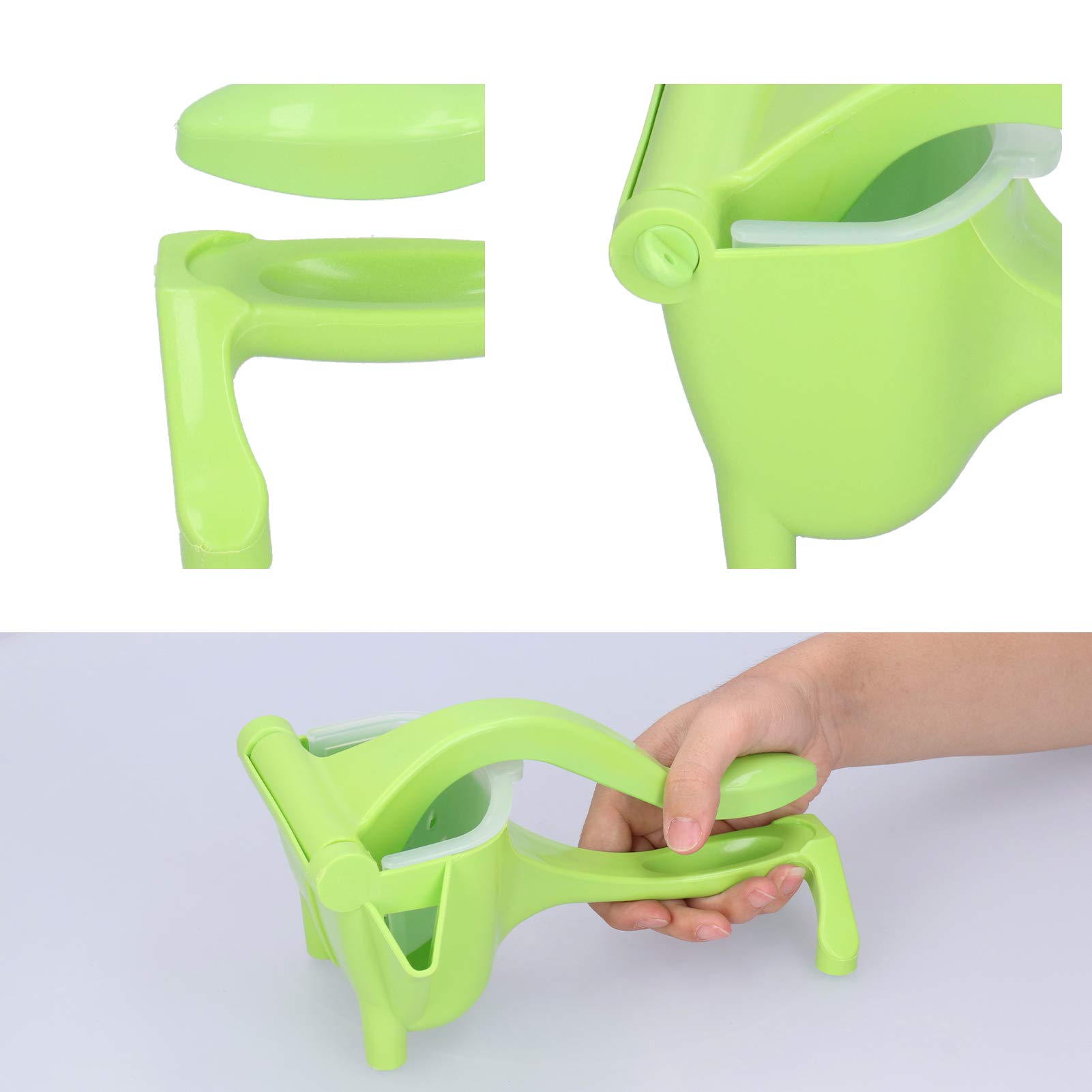 Manual Lemon Squeezer - Plastic Hand Juicer for Citrus Fruits, Multifunctional Kitchen Tool for Fresh Orange, Lime & Lemon Juice - Perfect for Cocktails, Baking & Healthy Drinks