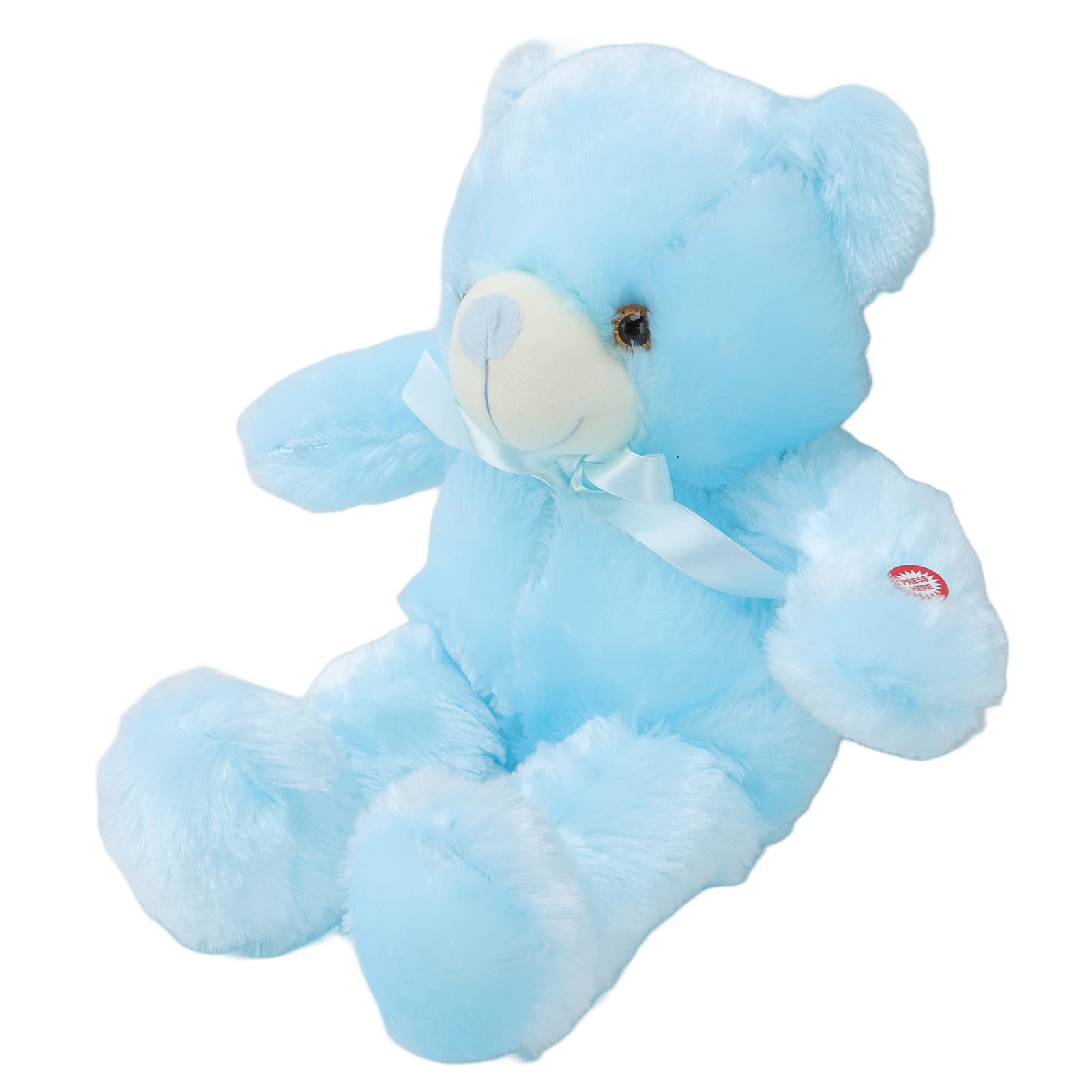 PENO Luminous LED Teddy Bear Night Light - Soft PP Cotton Plush Stuffed Animal for Kids' Room, Nursery, Sofa & Chair Decor | Perfect Bedtime Companion & Soothing Night Light for Children