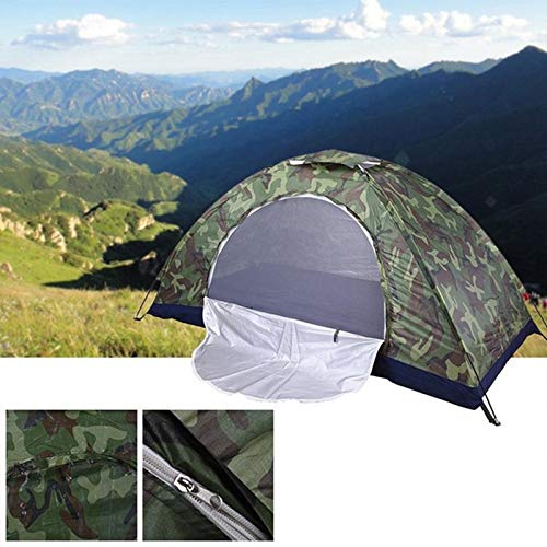 1 Person Portable Outdoor Camping Tent - Lightweight & Waterproof for Hiking, Backpacking & Travel - Perfect for Solo Adventures & Emergency Shelter