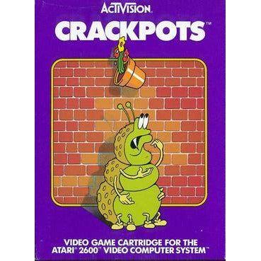 Vintage Atari 2600 Crackpots Game - Complete in Box (CIB) - Classic Retro Video Game for Collectors & Gamers - Perfect for Nostalgic Gaming & Display