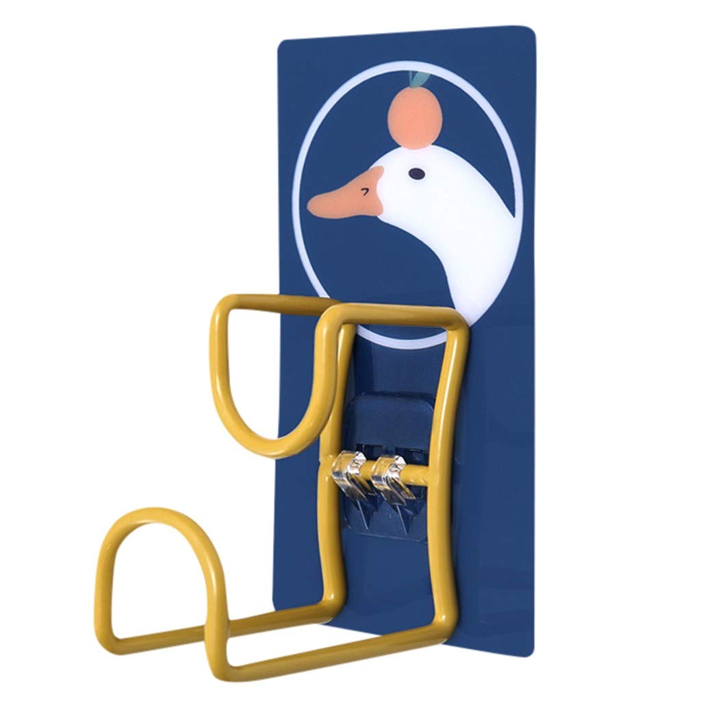 Sturdy Hook-Free Towel Rack - No Damage No Holes for Kitchen, Bathroom & Door - Perfect for Small Spaces & Rental Homes
