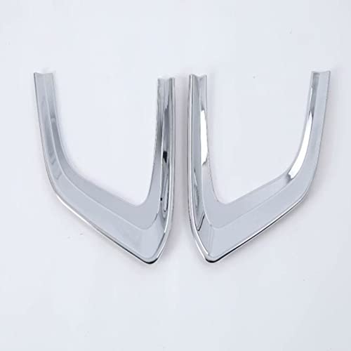 ABS Chrome Rear Bumper Fog Light Cover Trim for Hyundai Creta ix25 2018-2019 - Stylish Protection & Enhanced Visibility for Night Driving & Off-Road Adventures
