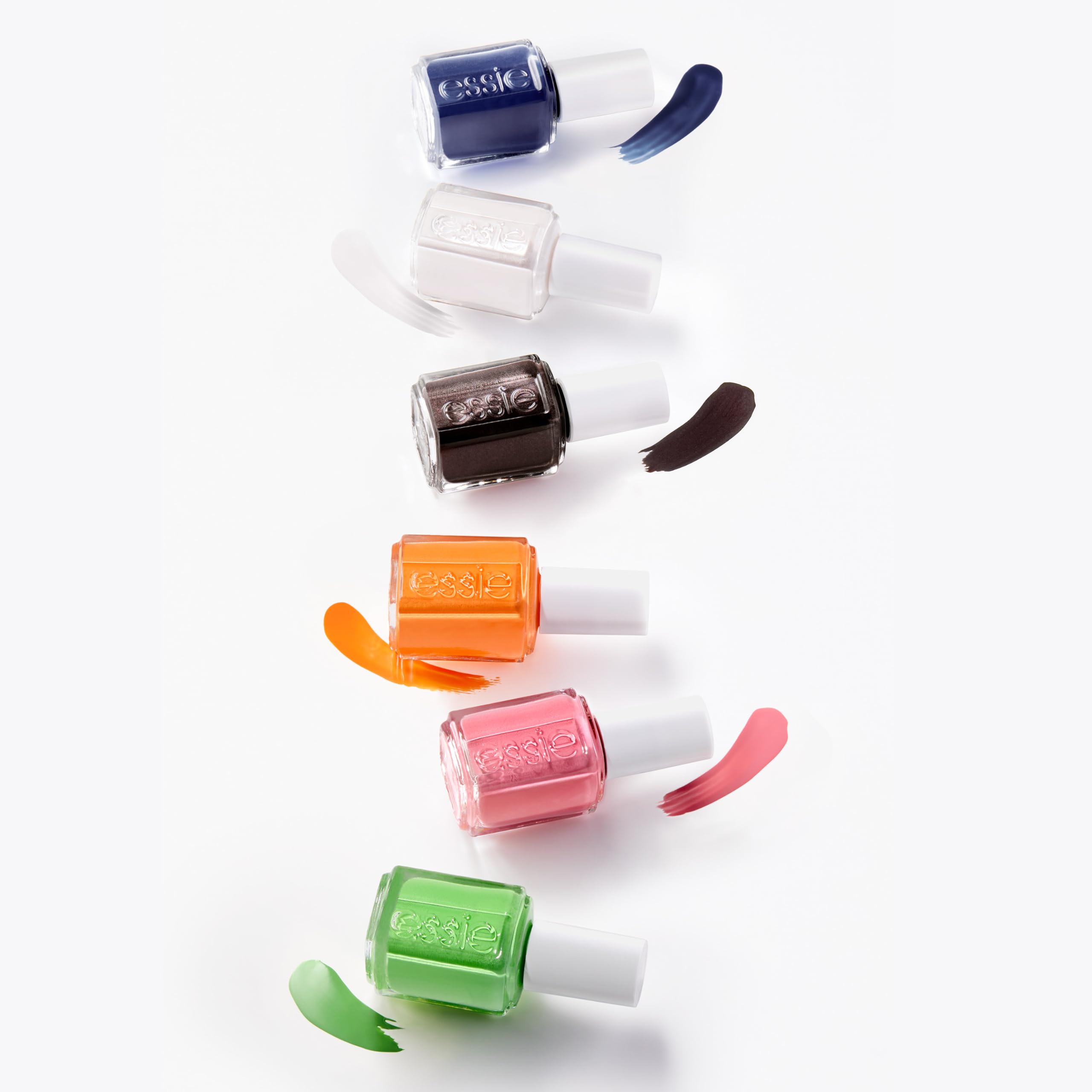 Essie Salon-Quality Nail Polish - Be Them All Vegan Green Nail Polish, 0.46 fl oz | Long-Lasting & Chip-Resistant | Perfect for Manicures, Pedicures & Nail Art