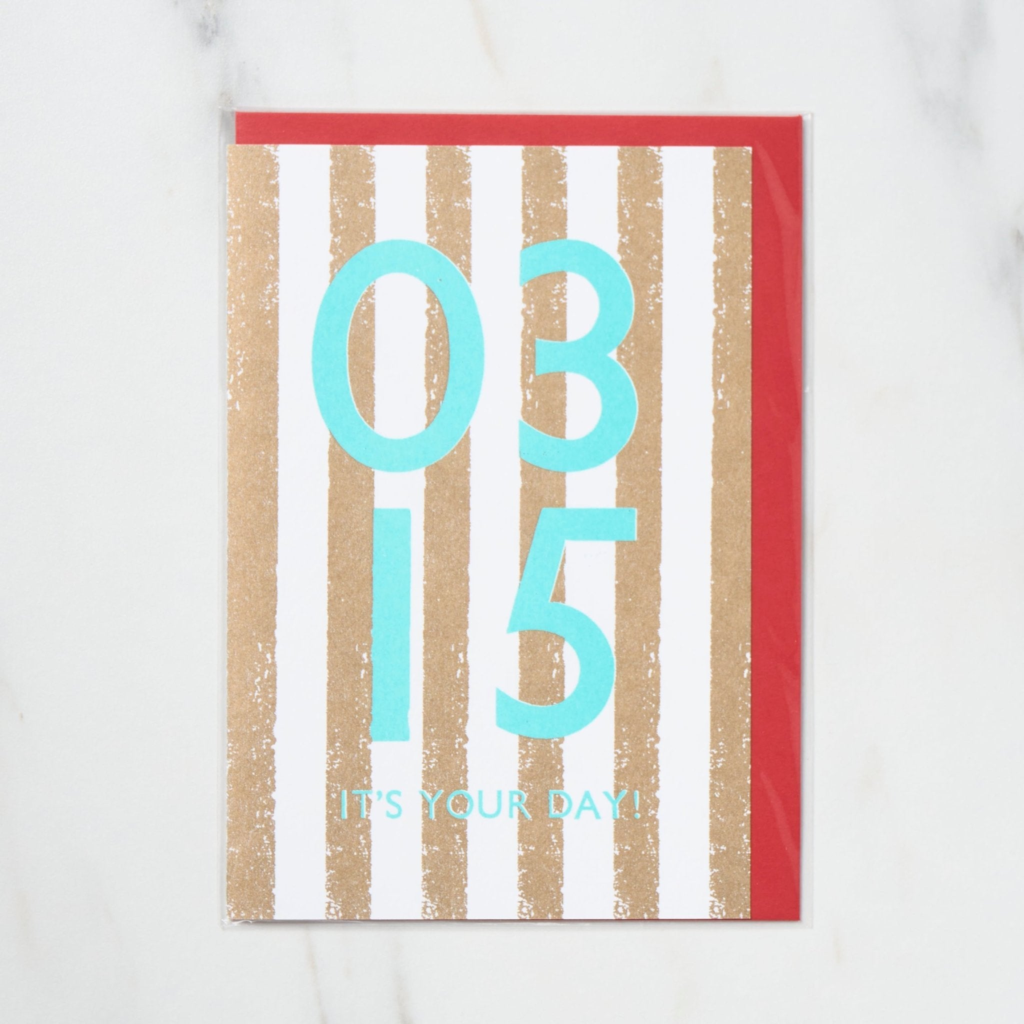 365 Find Your Day Card - March Edition | Premium Letterpress Greeting Cards for Birthdays, Anniversaries & Special Occasions