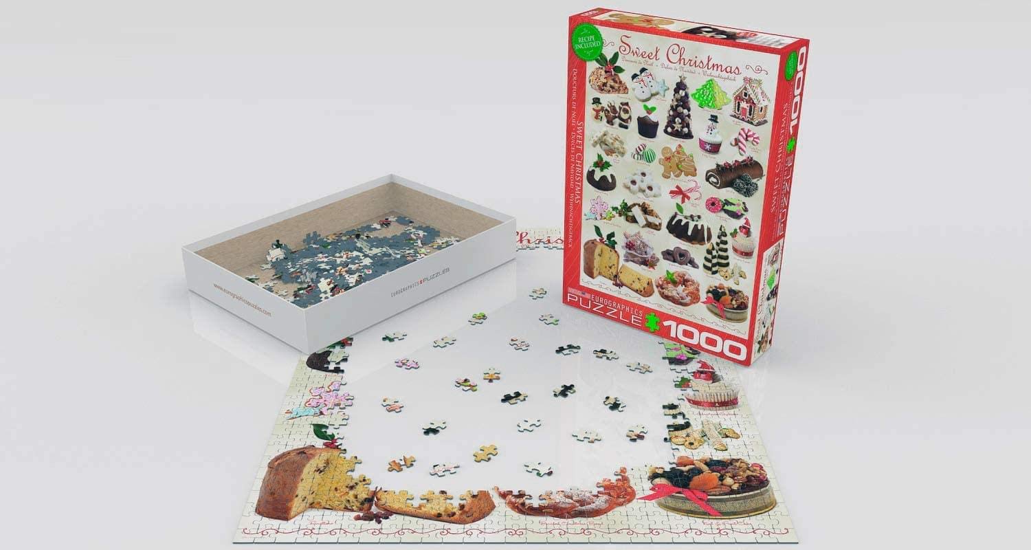 1000 Piece Christmas Jigsaw Puzzle for Adults - 19x27 Inch Large Holiday Puzzle - Perfect for Family Bonding, Winter Nights & Festive Decor