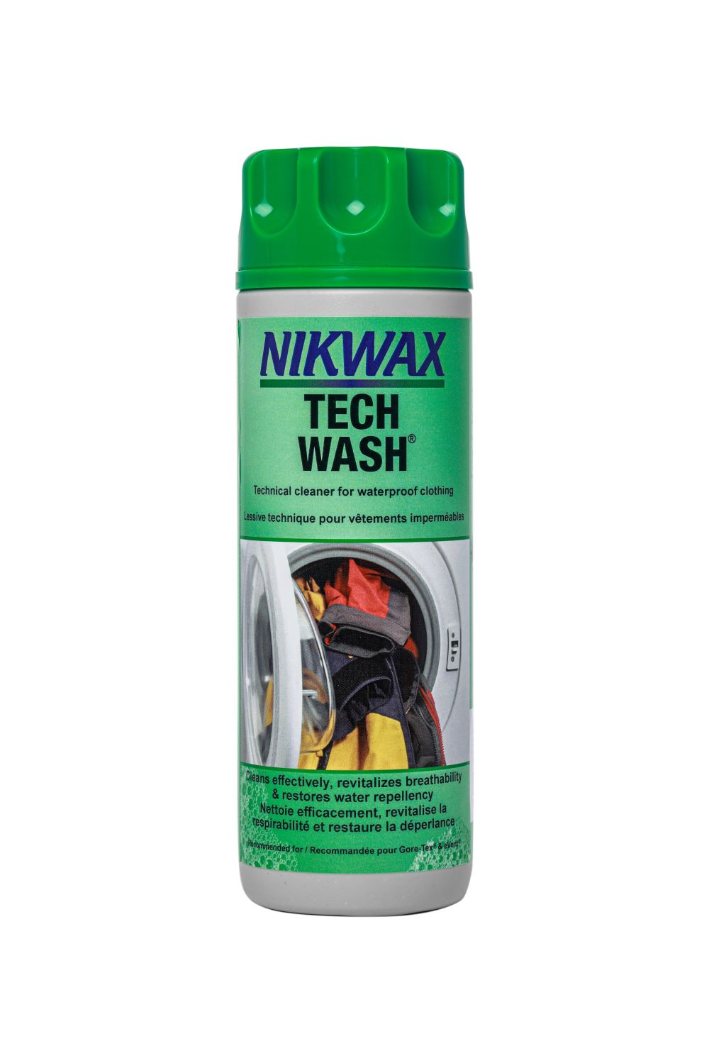 Nikwax Tech Wash® 10oz - Waterproofing Detergent for Outdoor Gear & Technical Clothing | Perfect for Jackets, Tents & Hiking Equipment