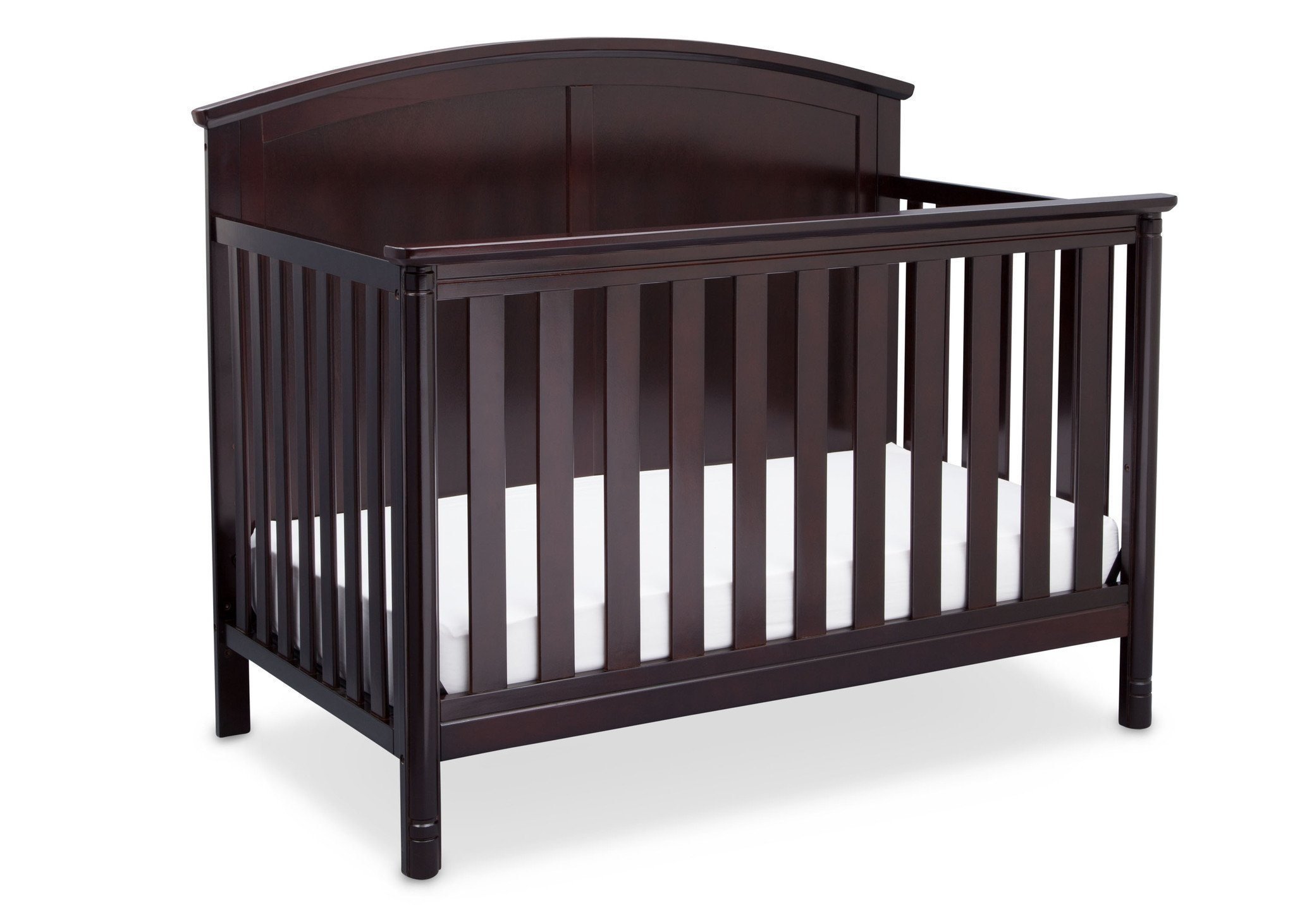 Delta Children's Somerset Crib Full-Size Conversion Kit with Bed Rails - Dark Chocolate #0050-207 | Safe Toddler to Twin Bed Transition for Nursery & Kids Room