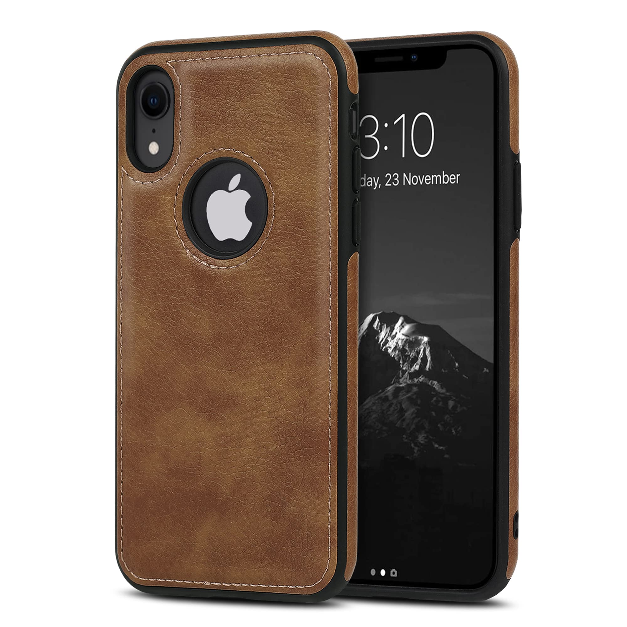 Premium Vegan Leather iPhone XR Case - Slim 6.1