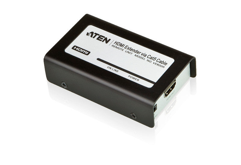 Aten VE800R HDMI Extender Over Cat5/Cat6 - 4K 60Hz HDR Receiver for Home Theater, Conference Room & Gaming Setup