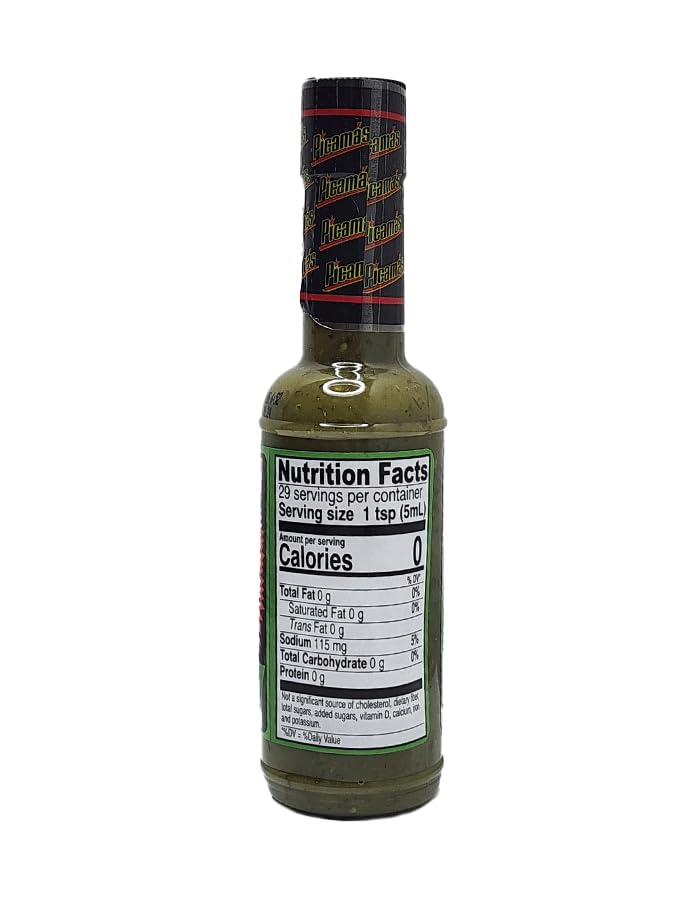 PICAMAS - Chiltepe Green Hot Sauce 4.9oz (Pack of 3) - Authentic Guatemalan Spicy Condiment for Tacos, Burritos, Wings & Cooking