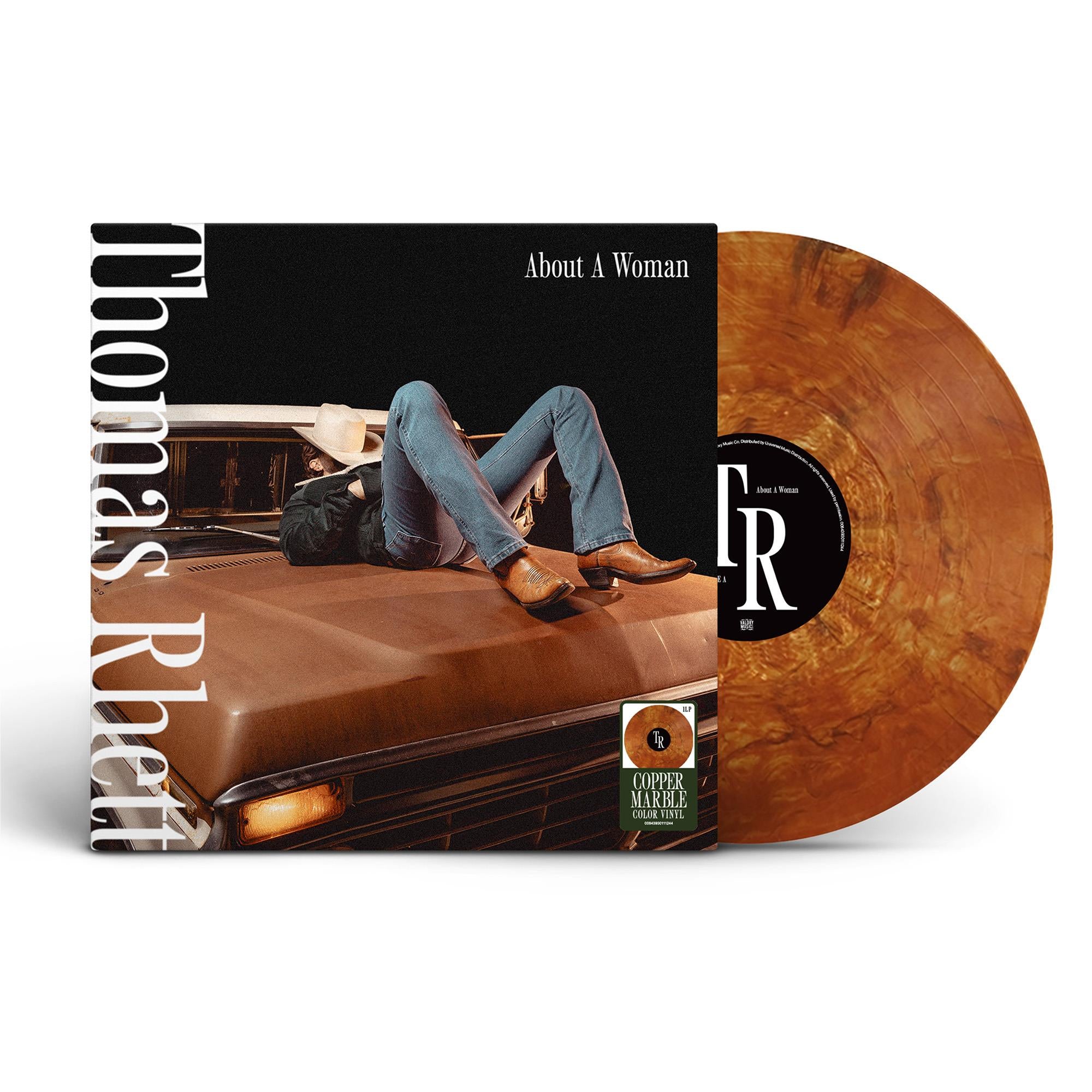 About A Woman - Limited Edition Copper Marble Vinyl Record | Perfect for Jazz Lovers & Vintage Music Collectors | Ideal for Home Listening & Gift Giving