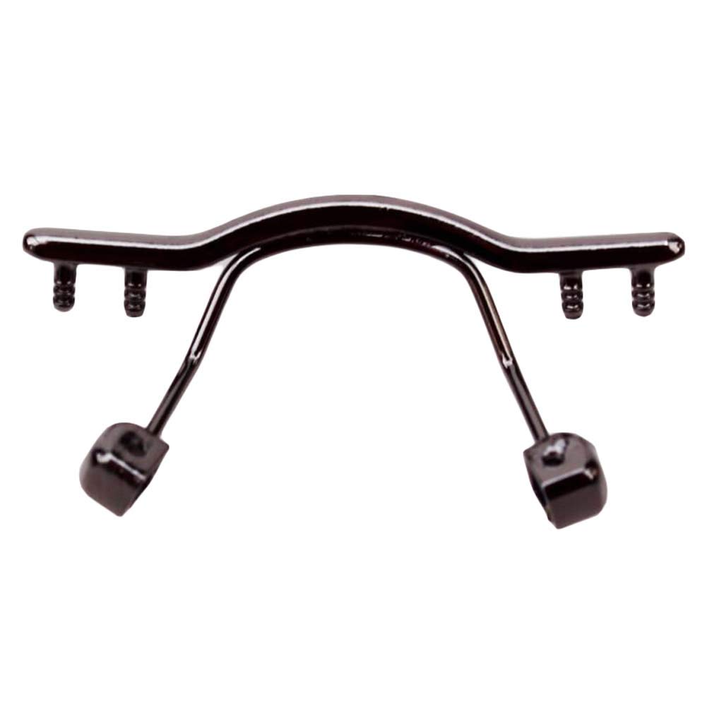 Black Metal Nose Bridge Replacement for Rimless & Reading Glasses - Eyewear Repair Solution