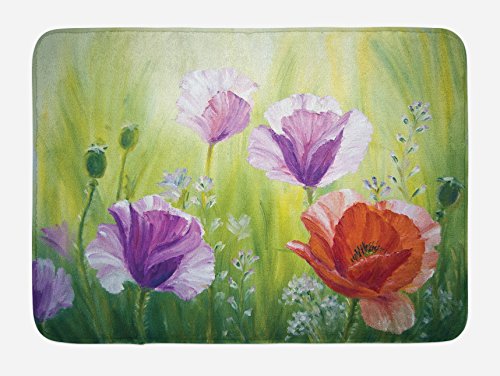 Purple Green and Orange