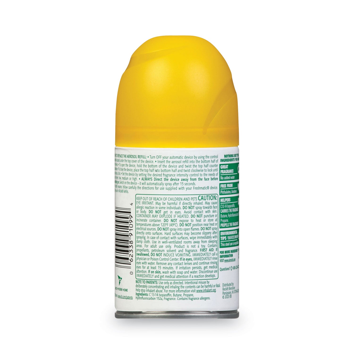 Air Wick Freshmatic Life Scents Ultra Refill - Paradise Retreat Scent, 5.89 Oz Aerosol Spray (Pack of 6) | Long-Lasting Air Freshener for Home, Office & Bathroom | Eliminates Odors & Creates Relaxing Atmosphere