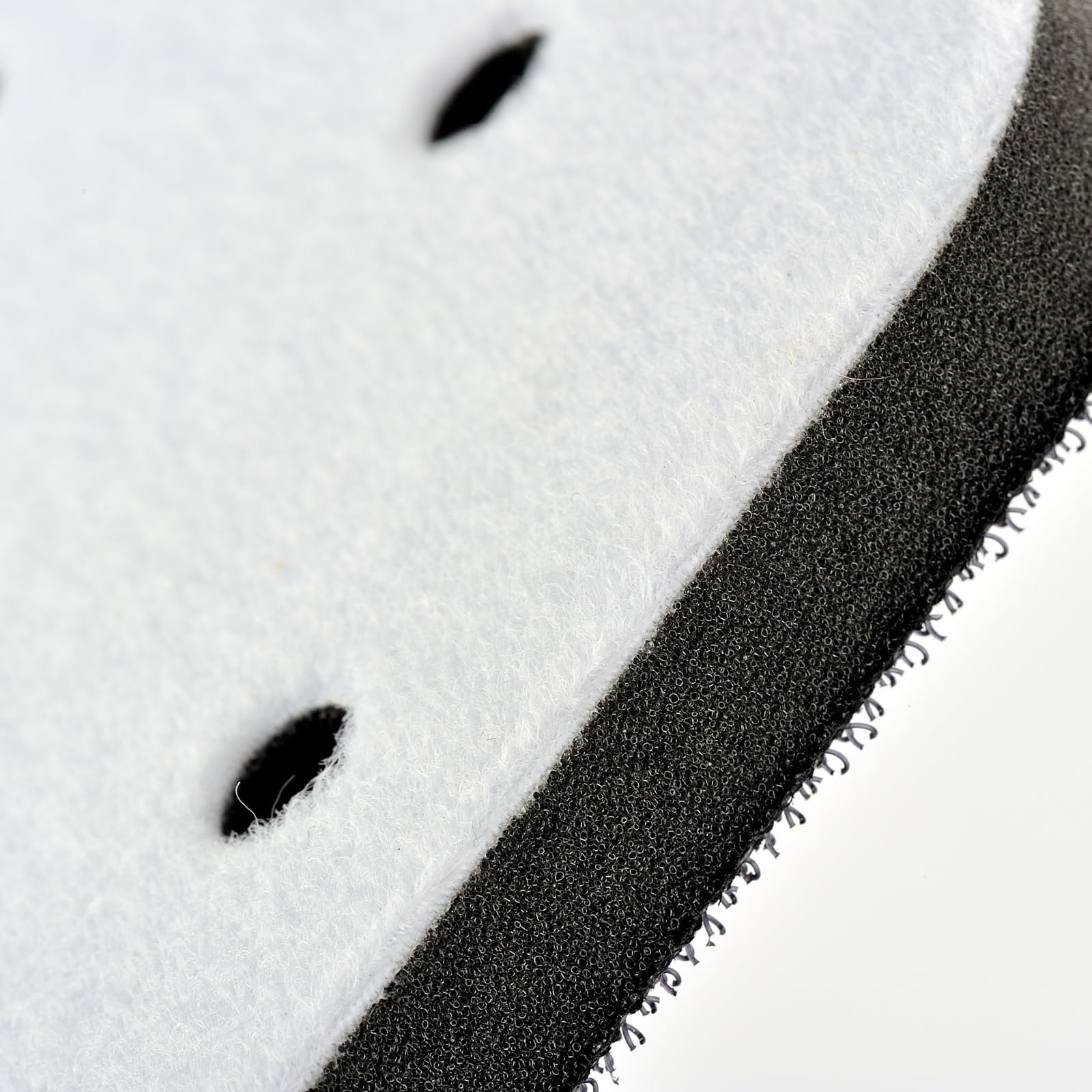 MAXMAN Mouse Detail Sander Interface Pad 3 Pack - 5 Holes Hook and Loop Foam Triangle Sanding Pad Backing Pad for Woodworking, Furniture Repair & DIY Projects - Perfect for Detail Sanding, Corner Edges & Small Areas
