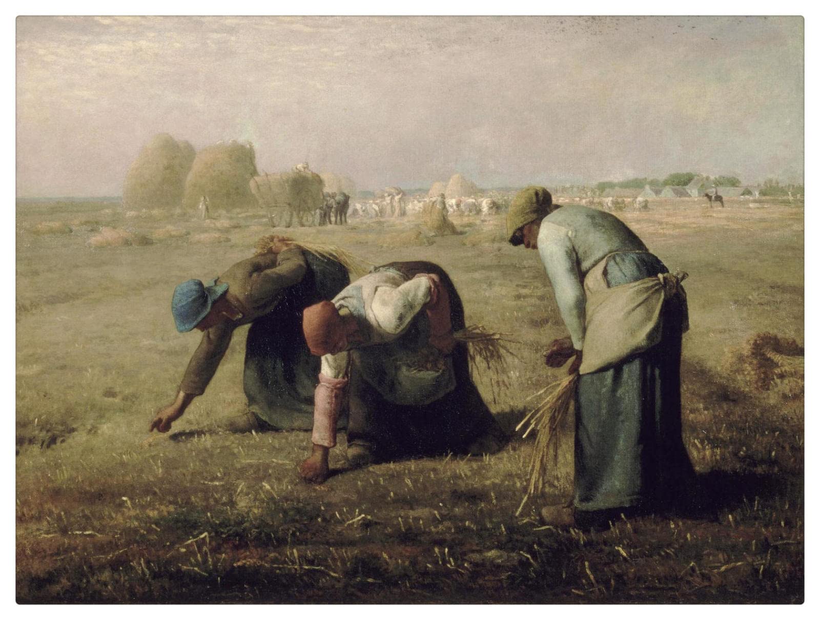 1000 Piece Van Gogh Gleaners Jigsaw Puzzle for Adults - Premium Wooden Art Puzzle - Home Decor & Wall Art - Perfect for Relaxation, Stress Relief & Family Game Night