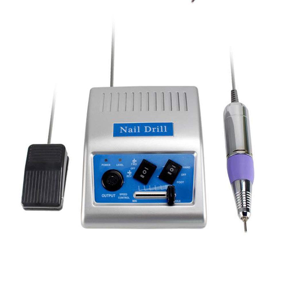 Professional Nail Drill Machine for Acrylic & Gel Nails - Electric Nail File for Manicure, Pedicure, Shaping & Polishing - Home & Salon Use - Perfect for Nail Art, Acrylic Extensions & DIY Nail Care