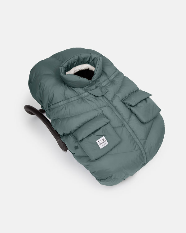 7 AM Enfant Car Seat Cocoon - Premium Baby Car Seat Cover for Winter & Cold Weather - Soft & Warm Infant Car Seat Liner for Strollers & Travel - Perfect for Outdoor Adventures & Daily Commutes