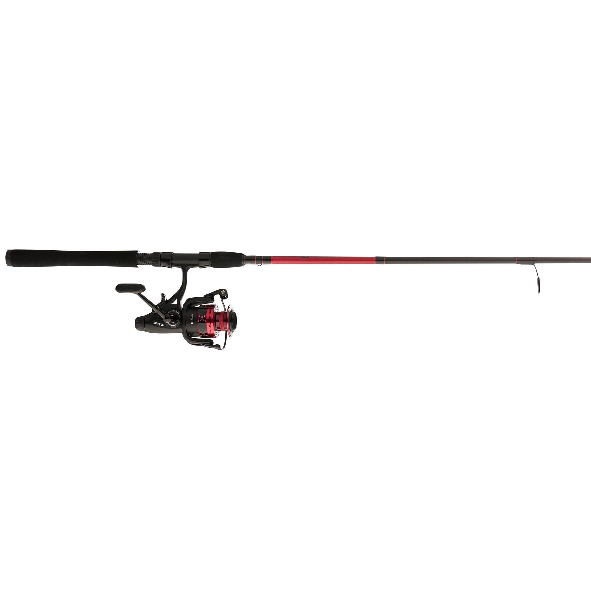 Fierce® IV Live Liner Spinning Rod and Reel Combo - Saltwater Fishing Gear for Inshore & Offshore Anglers - Perfect for Bass, Trout, and Redfish