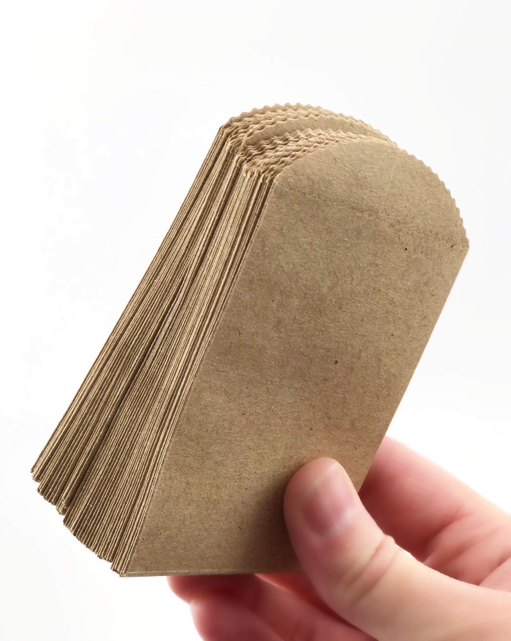 50 Mini Kraft Paper Bags 4x2.5 Inches - Eco-Friendly Small Party Favor Bags for Wedding, Birthday, Baby Shower | DIY Craft Supplies for Gift Wrapping, Candy, Jewelry & Favors