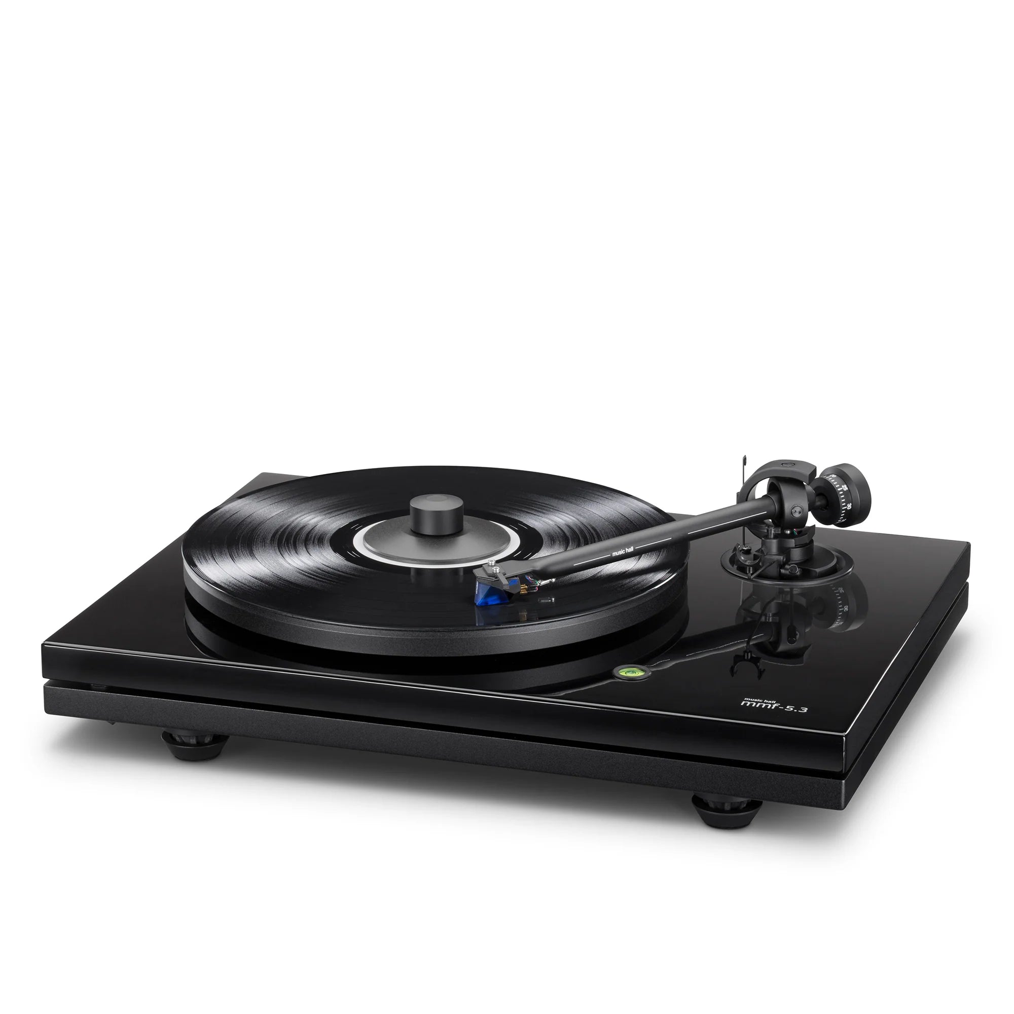 Music Hall MMF 5.3 Turntable - High Fidelity Vinyl Record Player with Belt Drive & Adjustable Tonearm - Perfect for Home Audio & DJ Setup