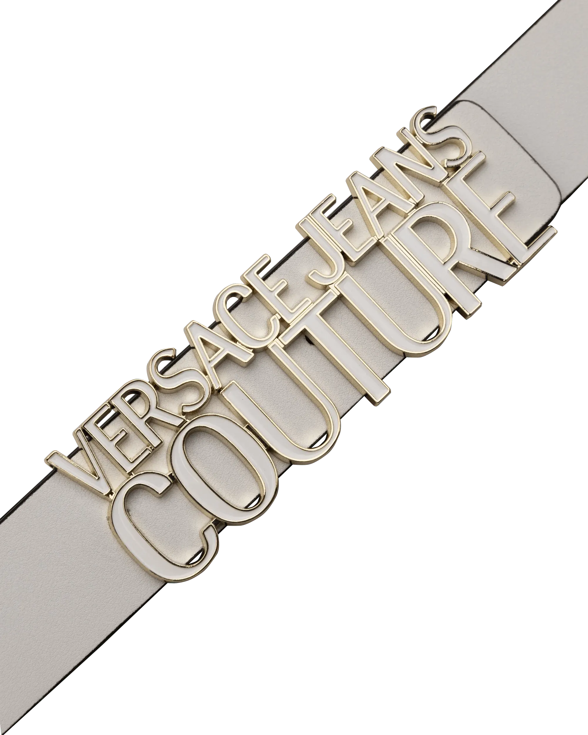 Premium Genuine Leather Belt with Gold Trim Logo - Stylish & Durable for Men's Fashion, Office Wear & Casual Outfits