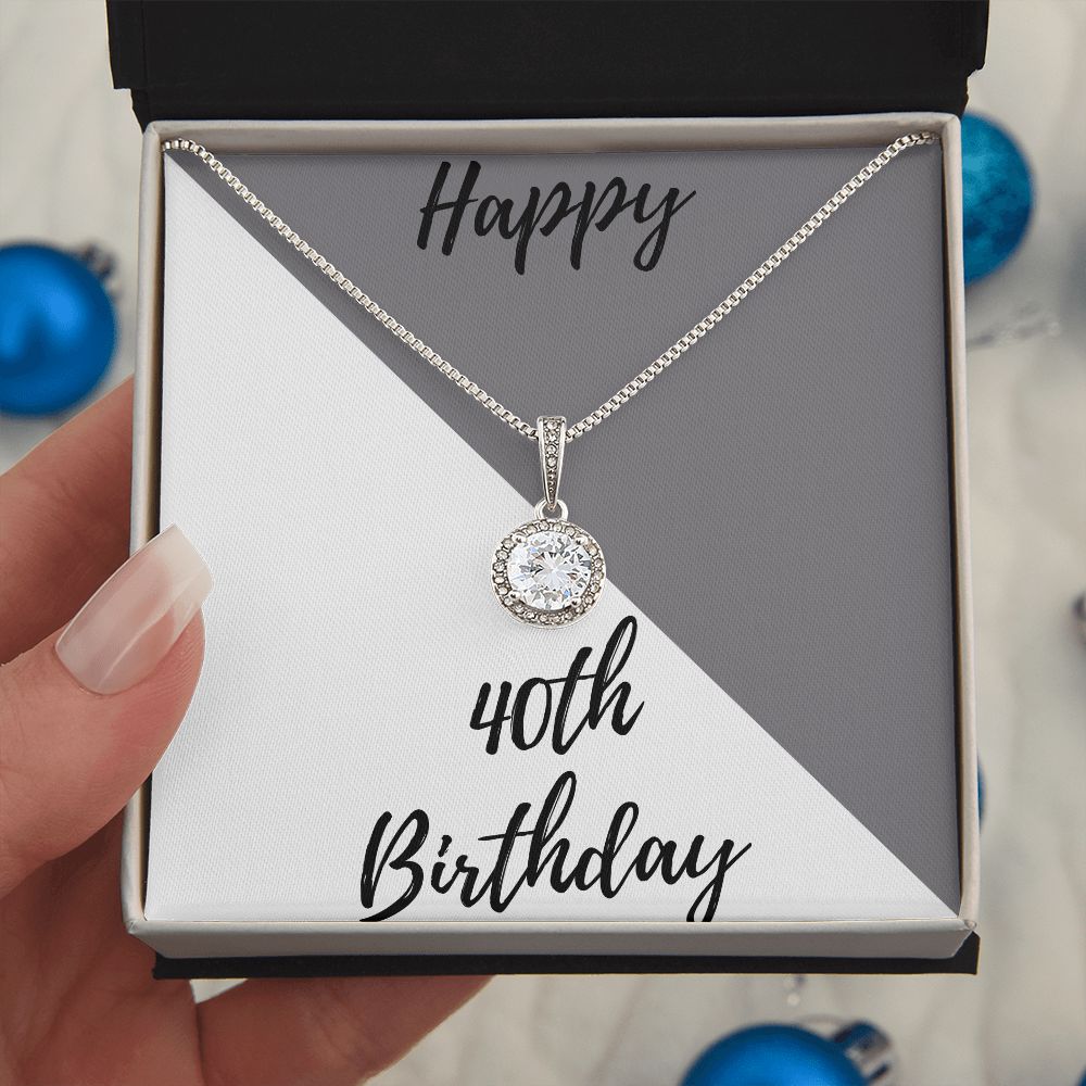 Personalized 30th & 40th Birthday Necklace for Women - Custom Engraved Jewelry Gift - Perfect for Milestone Celebrations, Anniversaries & Special Occasions