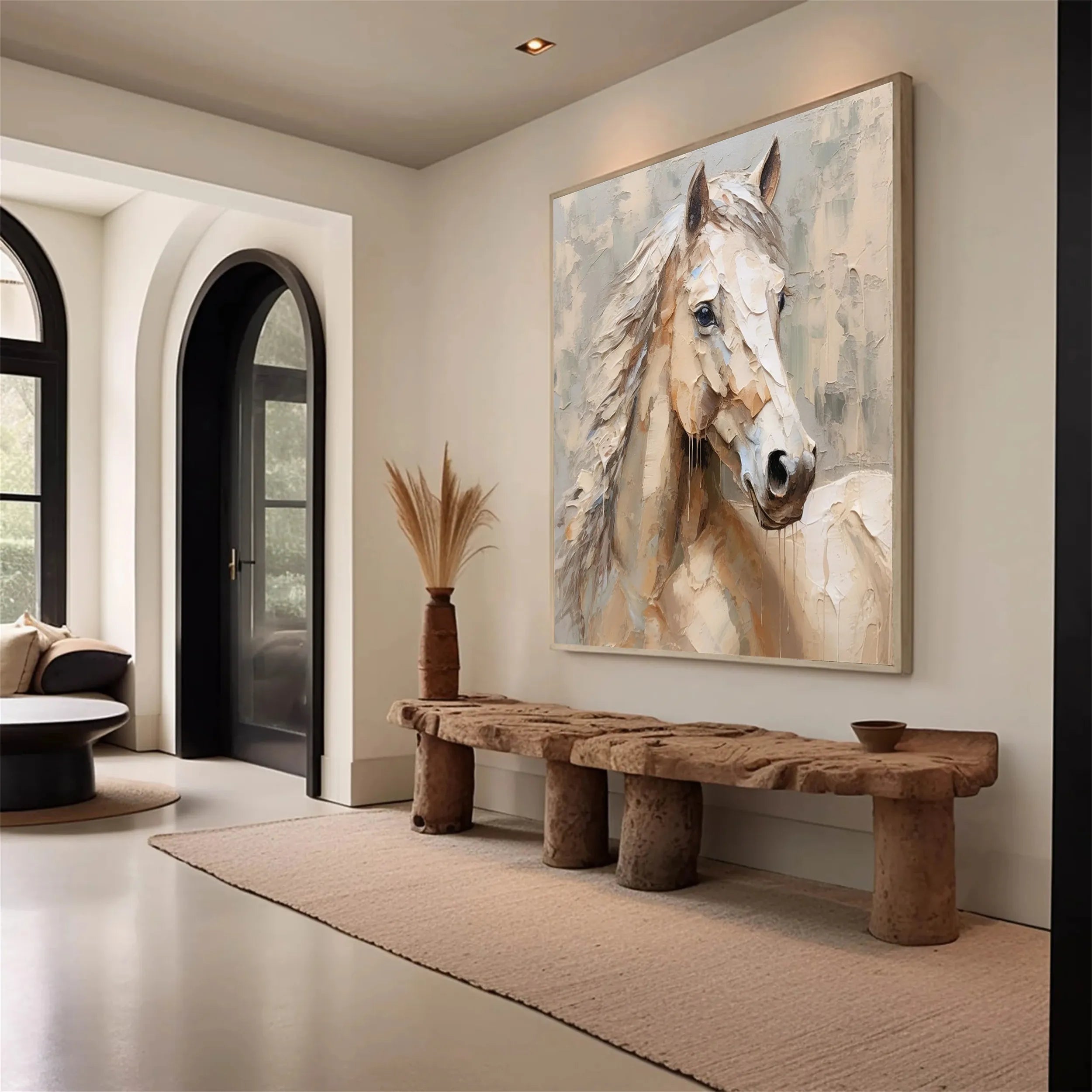 Animal Art Painting #AP008 - Handmade Canvas Wall Decor for Living Room, Bedroom & Office - Wildlife & Nature Inspired Home Decor