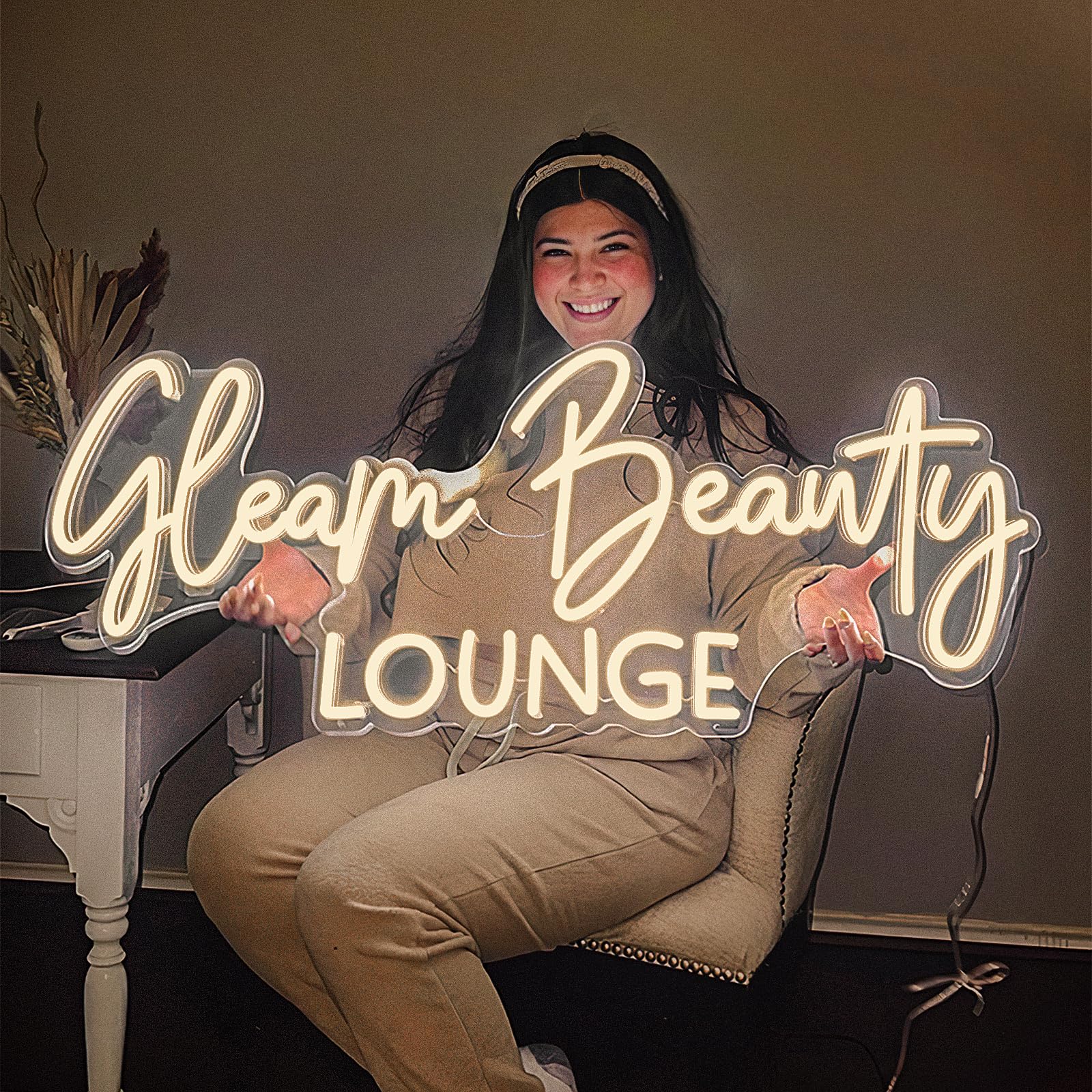 Custom LED Neon Signs for Business - Personalized Neon Lights for Studio, Office, Storefront, Gym, Restaurant, Hotel, Bar, Salon & Nail Shop | Perfect for Branding, Decor & Party Promotions