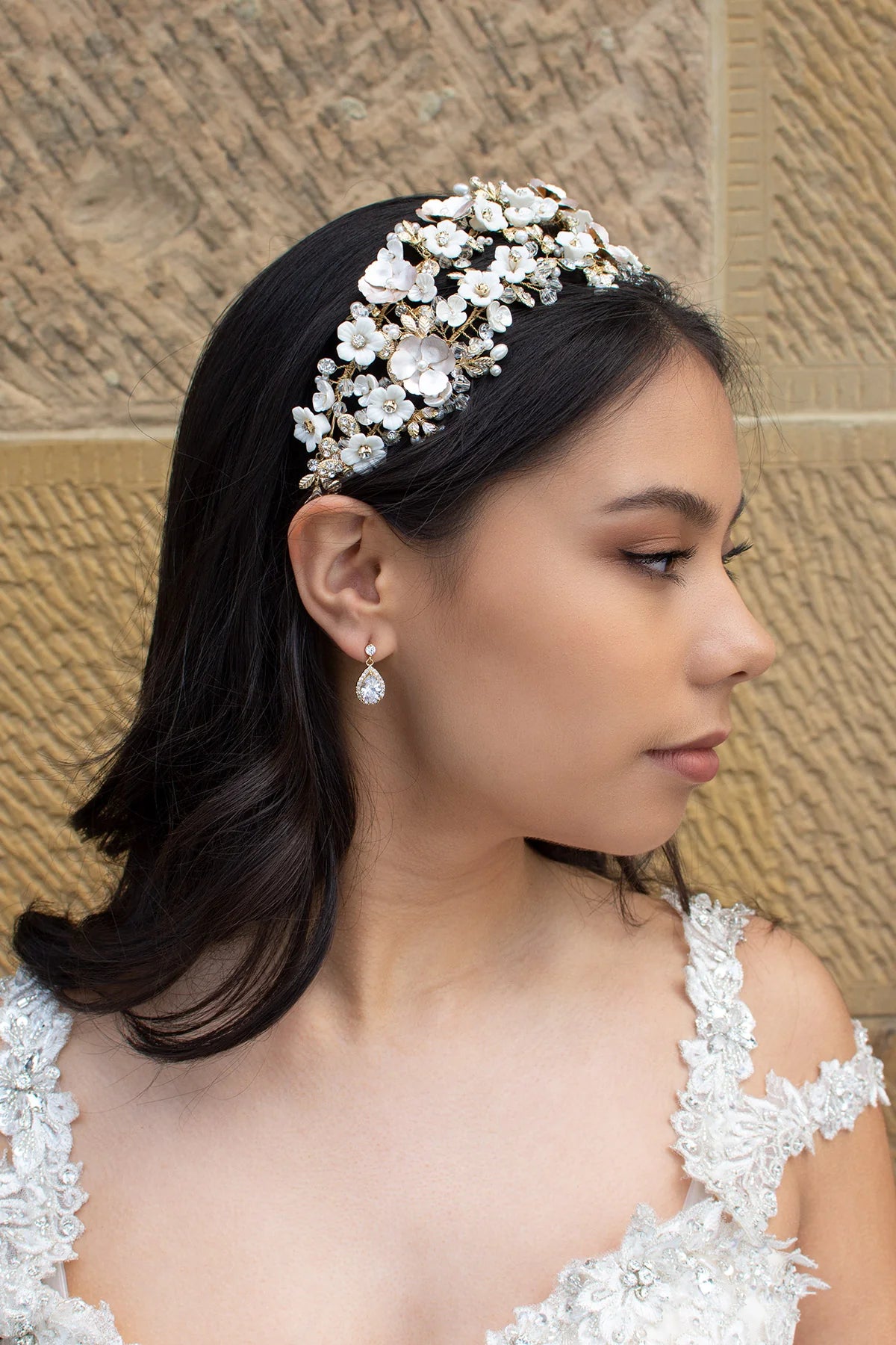 14K Gold Diaz Earrings for Women - Elegant Hoop Earrings for Everyday Wear, Parties & Special Occasions