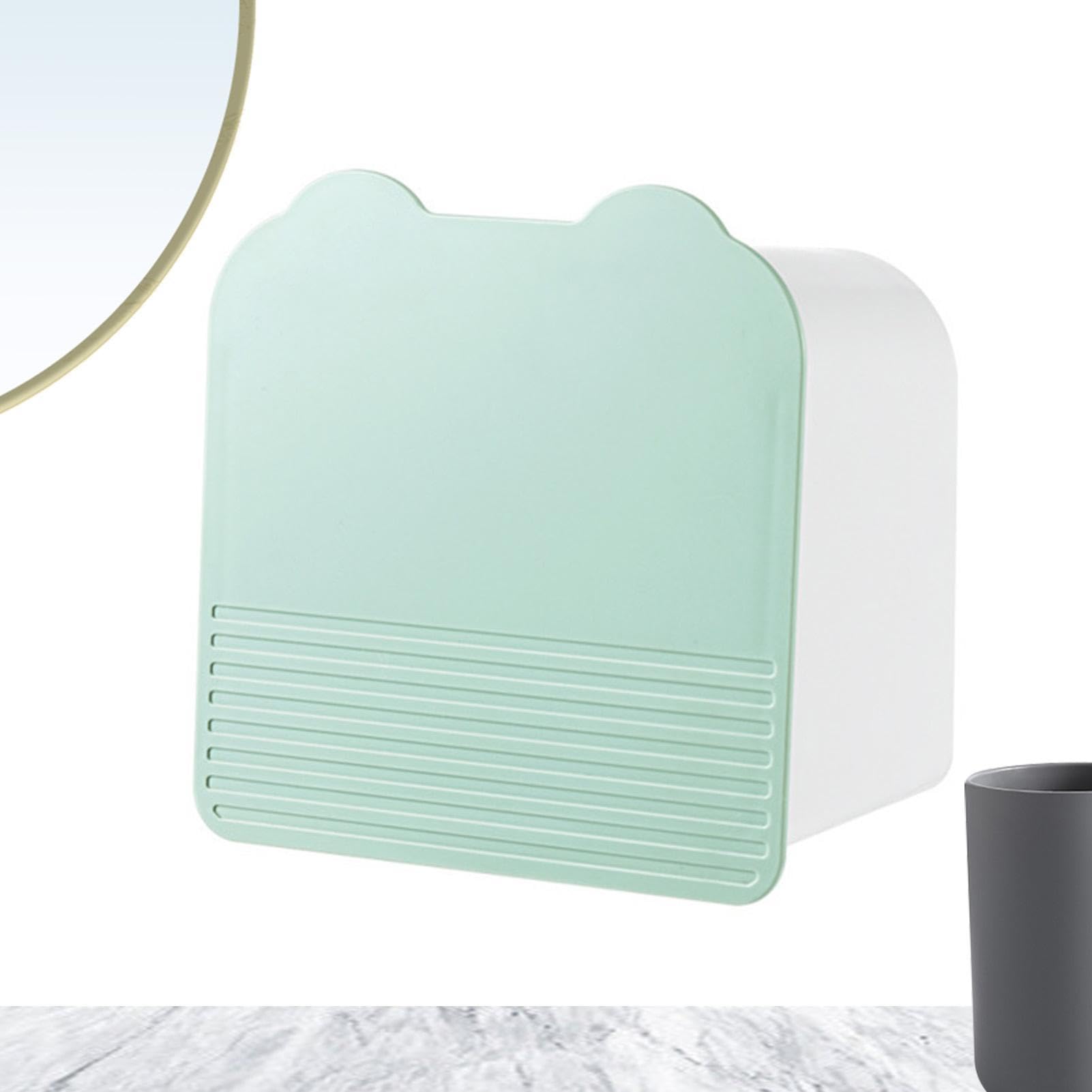 Organic Cotton Sanitary Napkins Storage Box - Hanging Tampon Organizer for Bathroom | Women's Hygiene Product Organizer with Lid | Perfect for Home, Office & Travel Use