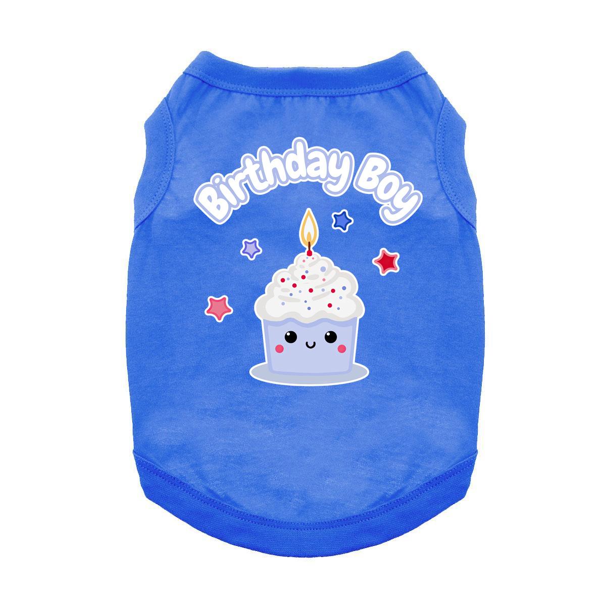 Birthday Boy Tank Top for Men - Soft & Comfortable Blue Muscle Tee - Perfect for Birthday Parties & Casual Summer Outfits