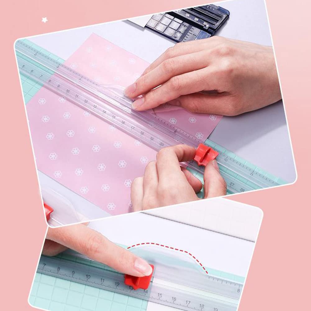 Portable Mini Paper Cutter Trimmer for Cardstock, Photos & Labels - Scrapbooking, Crafting, Office & School Supplies | Perfect for Home, Studio & DIY Projects