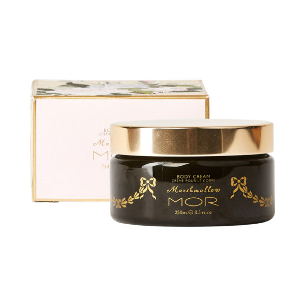 MOR Body Cream Marshmallow 250ml - Ultra Hydrating & Nourishing Moisturizer for Dry Skin | Perfect for Daily Use & Nighttime Skincare Routine