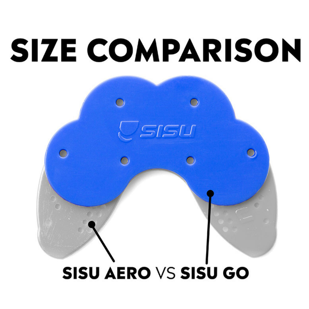 Sisu Go 1.6 Mouthguard for Sports - Custom Fit Mouth Guard for Football, Basketball, Hockey & MMA - BPA Free Protective Dental Gear for Athletes - Perfect for Training & Competition