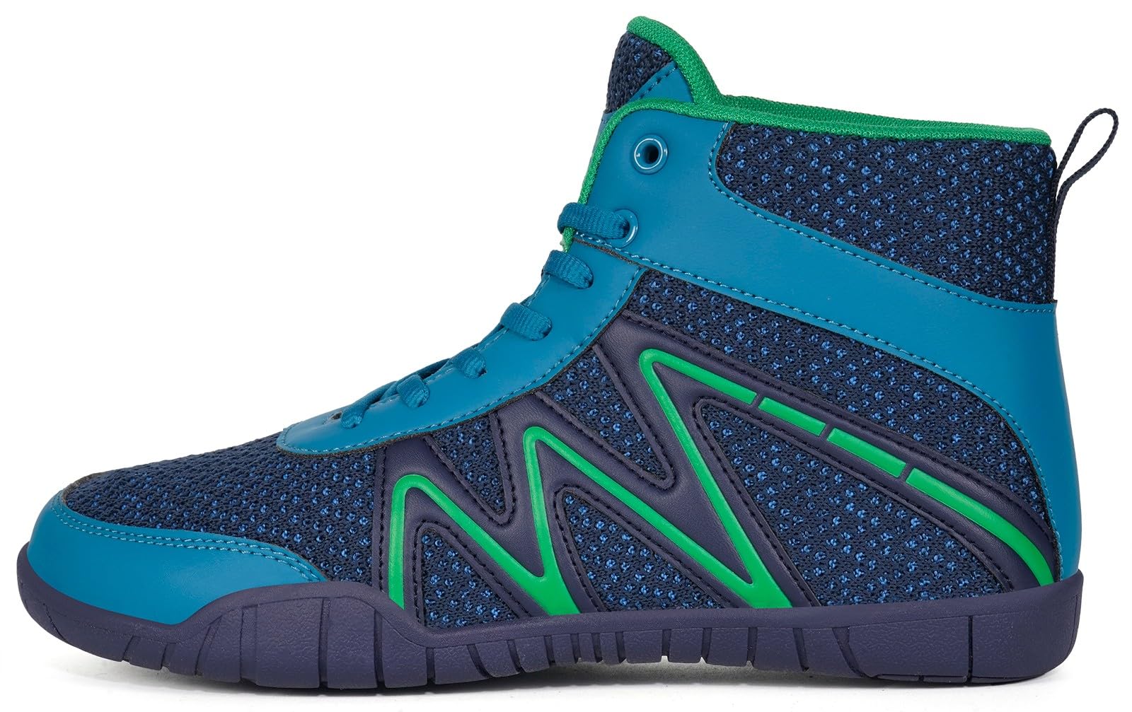 **Men's Wrestling Shoes - Lightweight Boxing & Fitness Sneakers with Zero Drop Sole for Training, MMA & Gym Workouts**