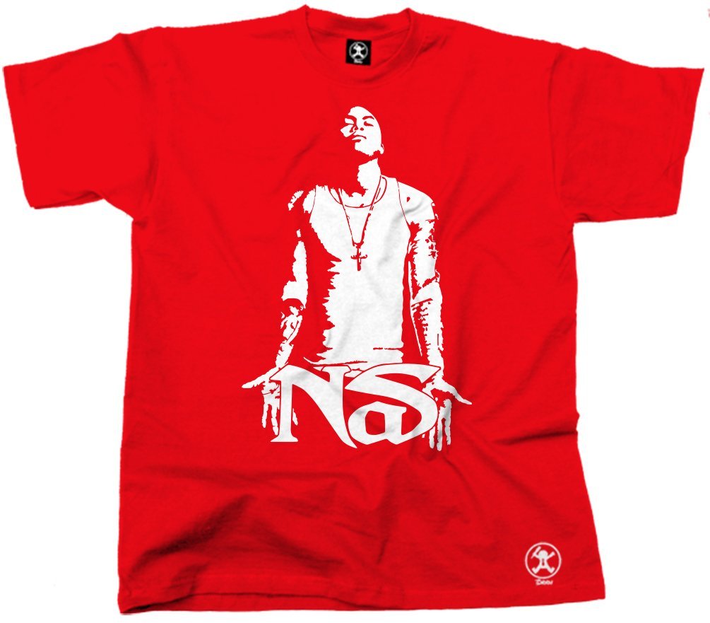 Dibbs Men's NAS Gods Son Illmatic Graphic T-Shirt - Hip Hop Rap Music Fan Tee for Casual Wear & Street Style