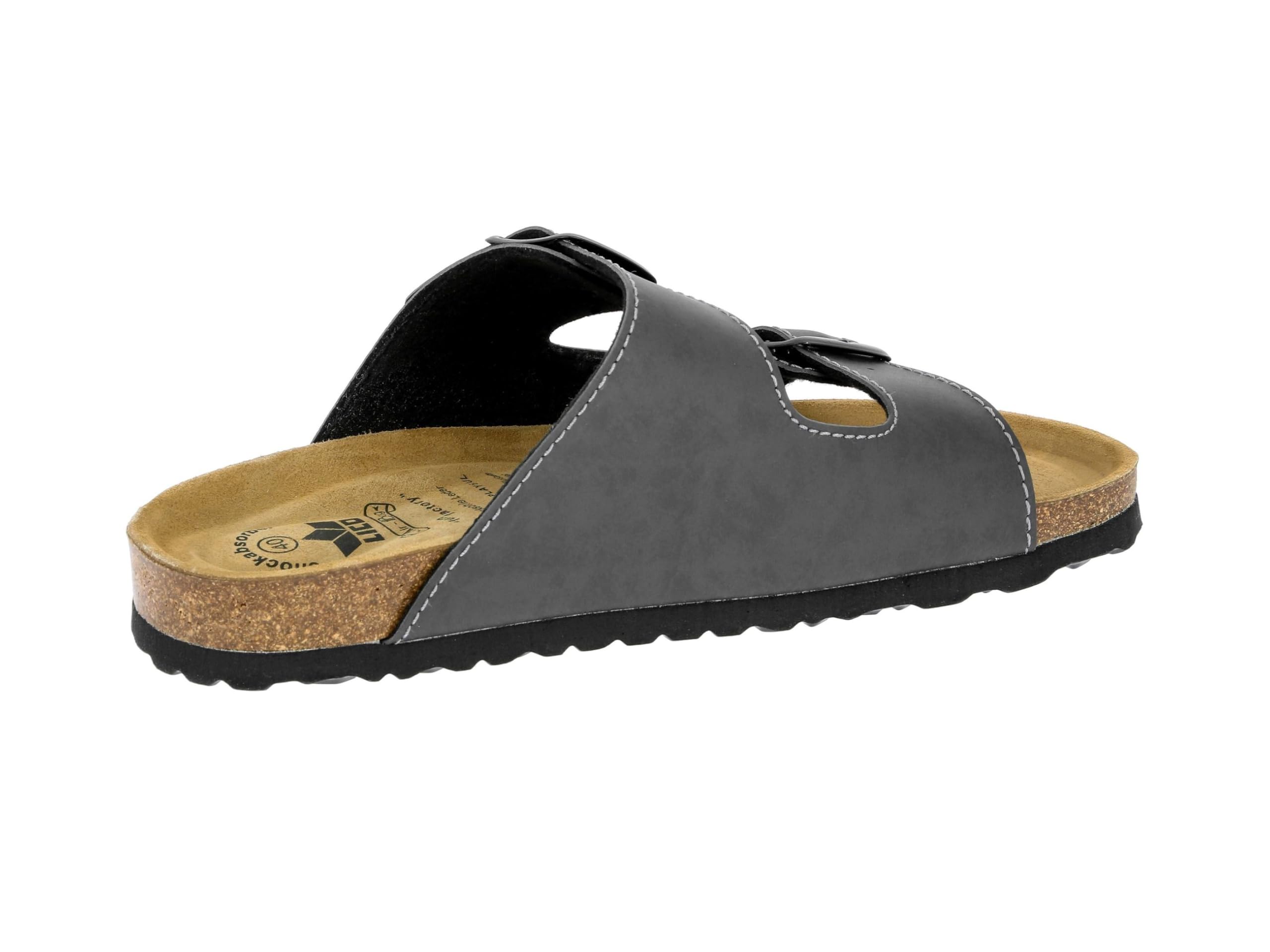 Comfortable Men's Mules Slip-On Shoes - Lightweight & Breathable Summer Slides for Casual Wear, Home, Beach, and Poolside