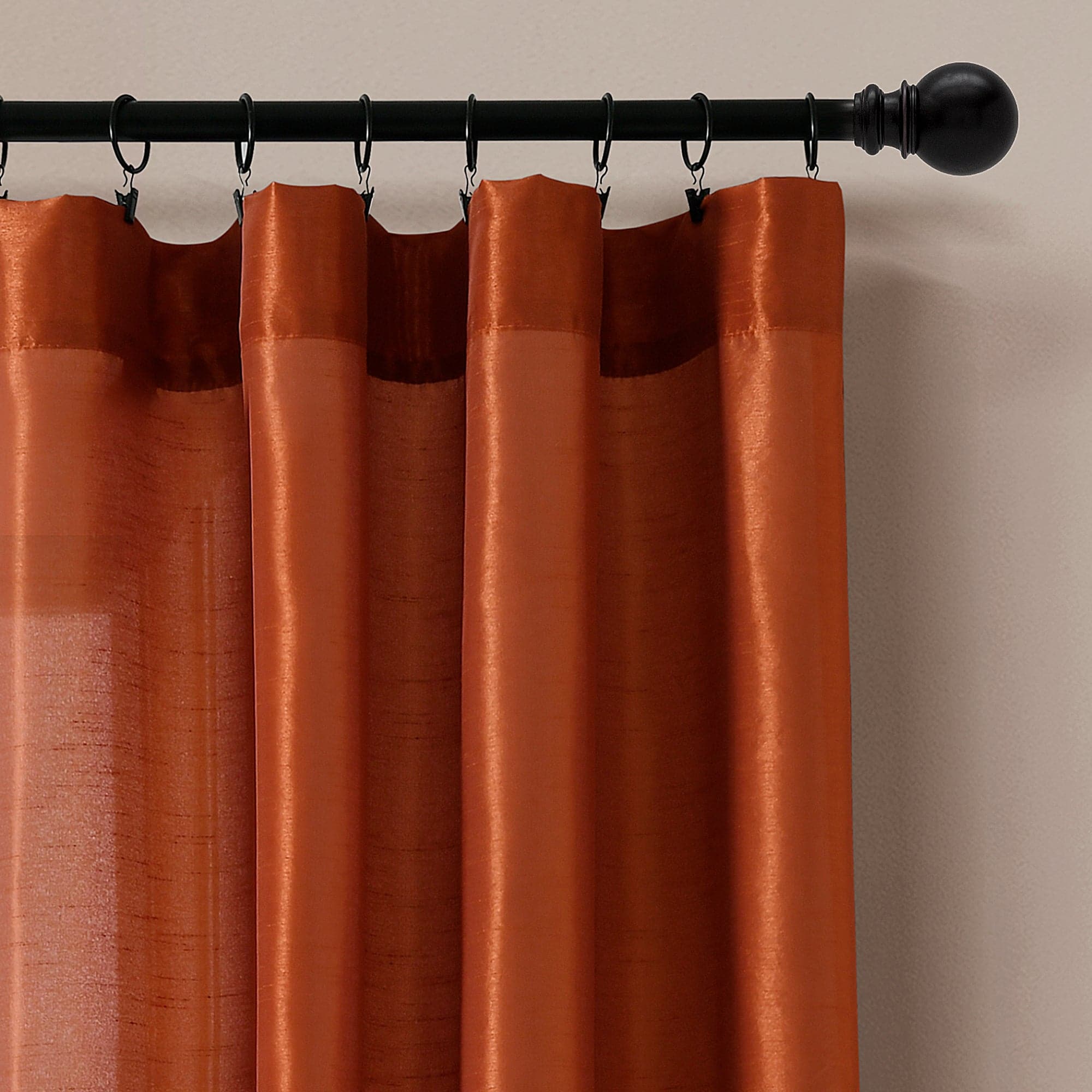 Milione Fiori Floral Window Curtains Set of 2 Panels - Elegant Blackout Drapes for Living Room, Bedroom & Home Decor