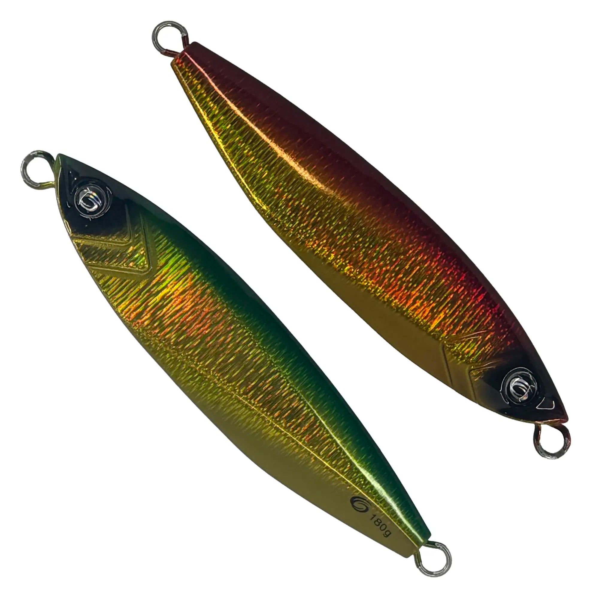 Crazy Ocean Flash TG Tungsten Jigs 180g - Premium Saltwater Fishing Lures for Tuna, Grouper & Snapper - Perfect for Deep Sea Fishing & Offshore Angling