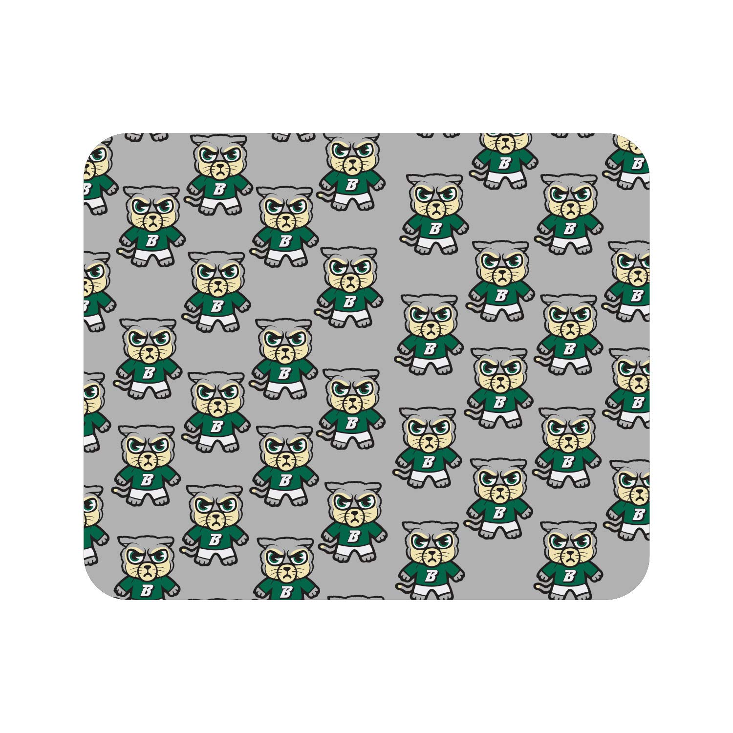 OTM Essentials Binghamton University Standard Fabric Mouse Pad - Non-Slip Desk Accessory for Gaming & Office Use - Features Tokyodachi Mascot Design - Perfect for Dorm Rooms, Workstations & Computer Setups