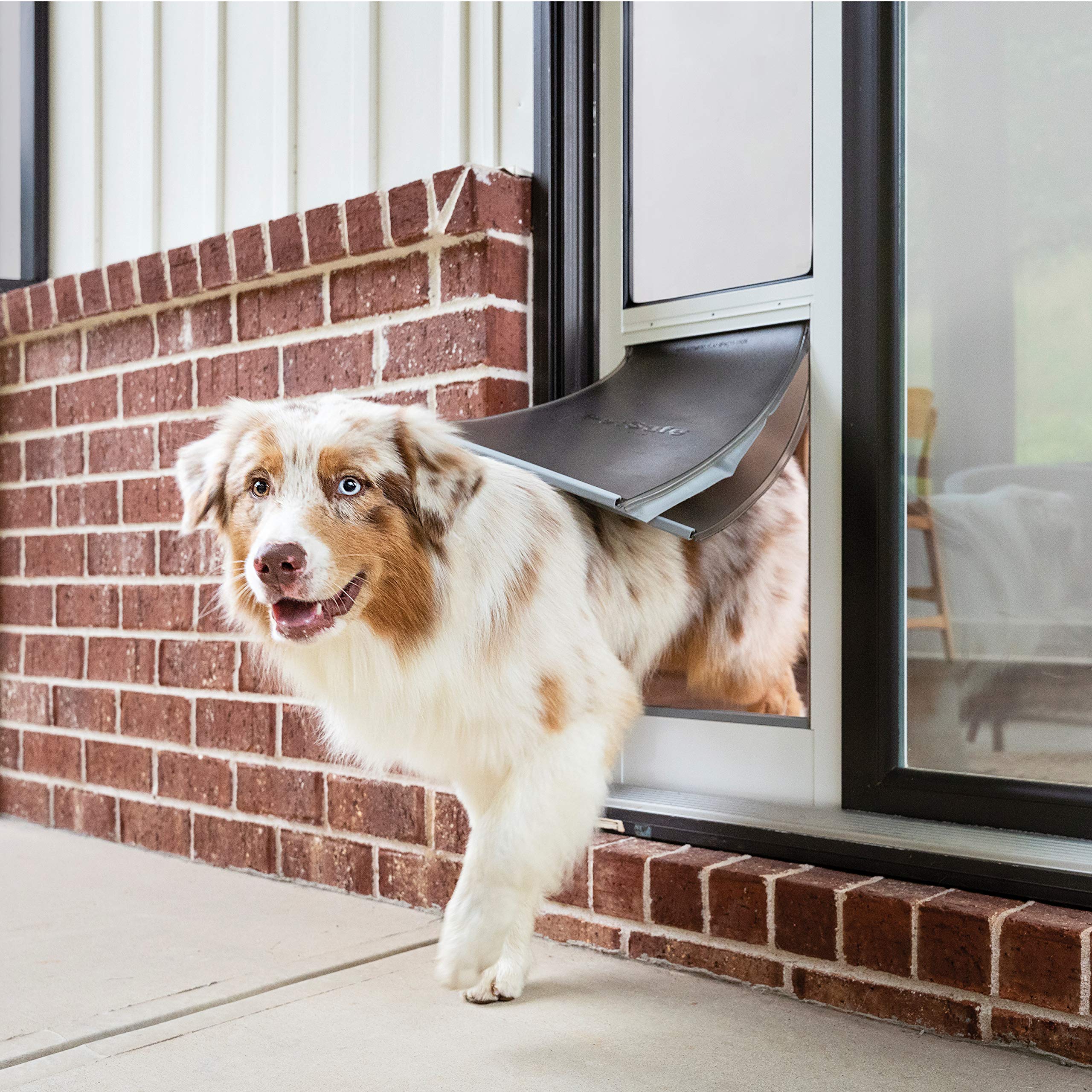 PetSafe Extreme Weather Sliding Glass Pet Door - Adjustable Height 75 7/8