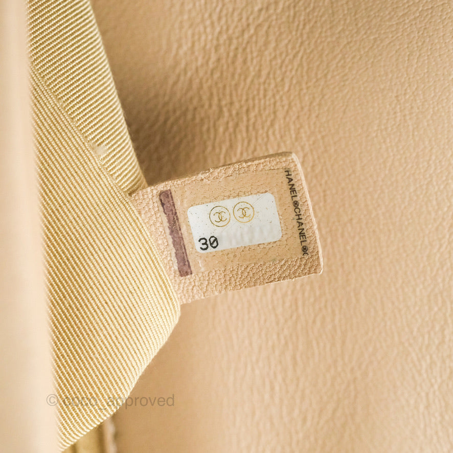 Chanel 19 Small Beige Handbag with Mixed Hardware - Luxury Crossbody Bag for Women, Perfect for Everyday Use & Special Occasions