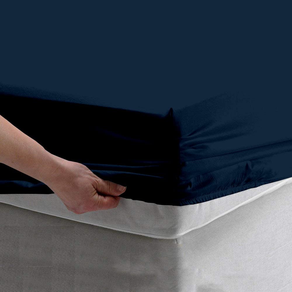Premium Giza Cotton Fitted Sheet Twin Size - 24