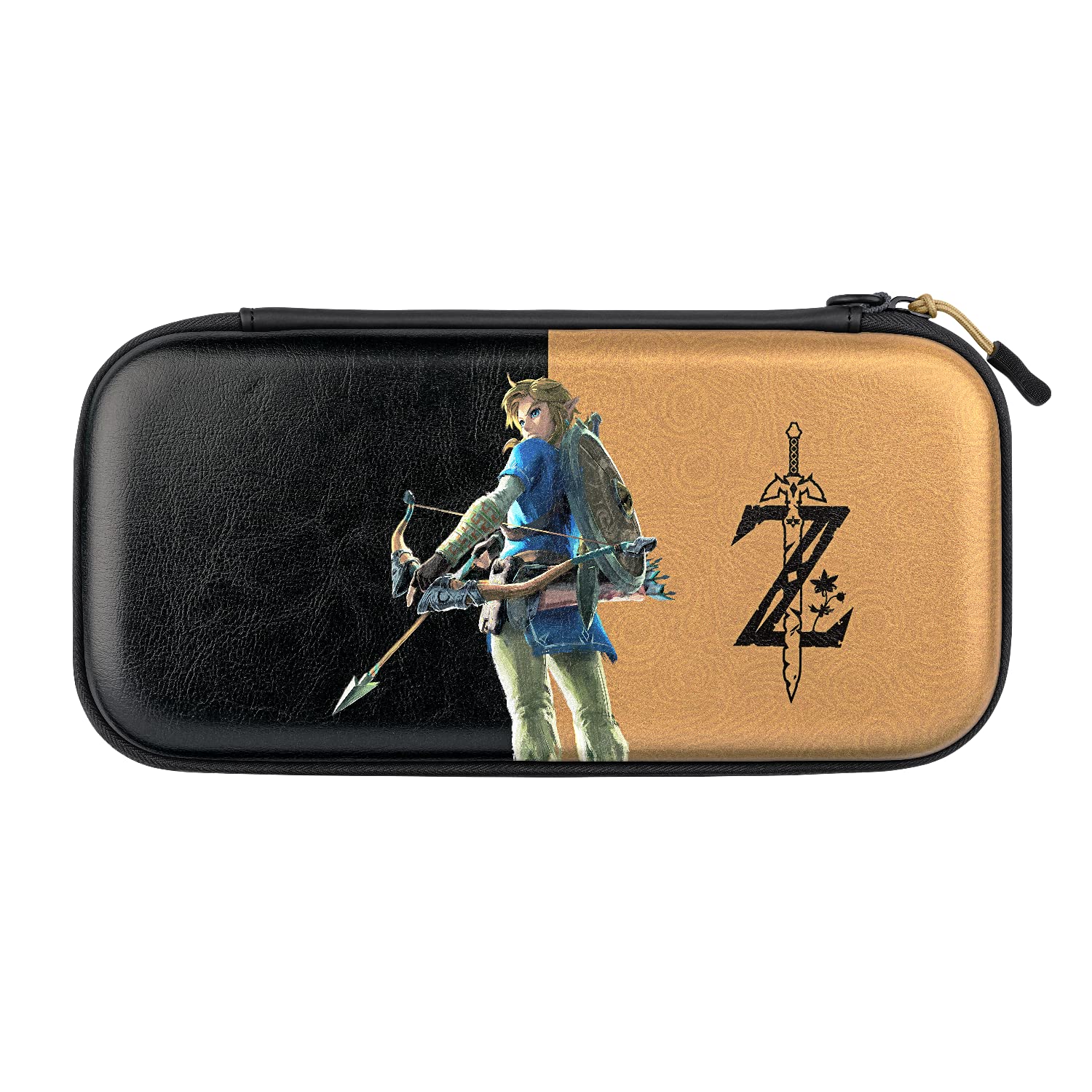 PDP Pull N Go Travel Case for Nintendo Switch & Switch Lite - Compatible with Zelda Edition | Perfect for Gaming On The Go & Travel Protection