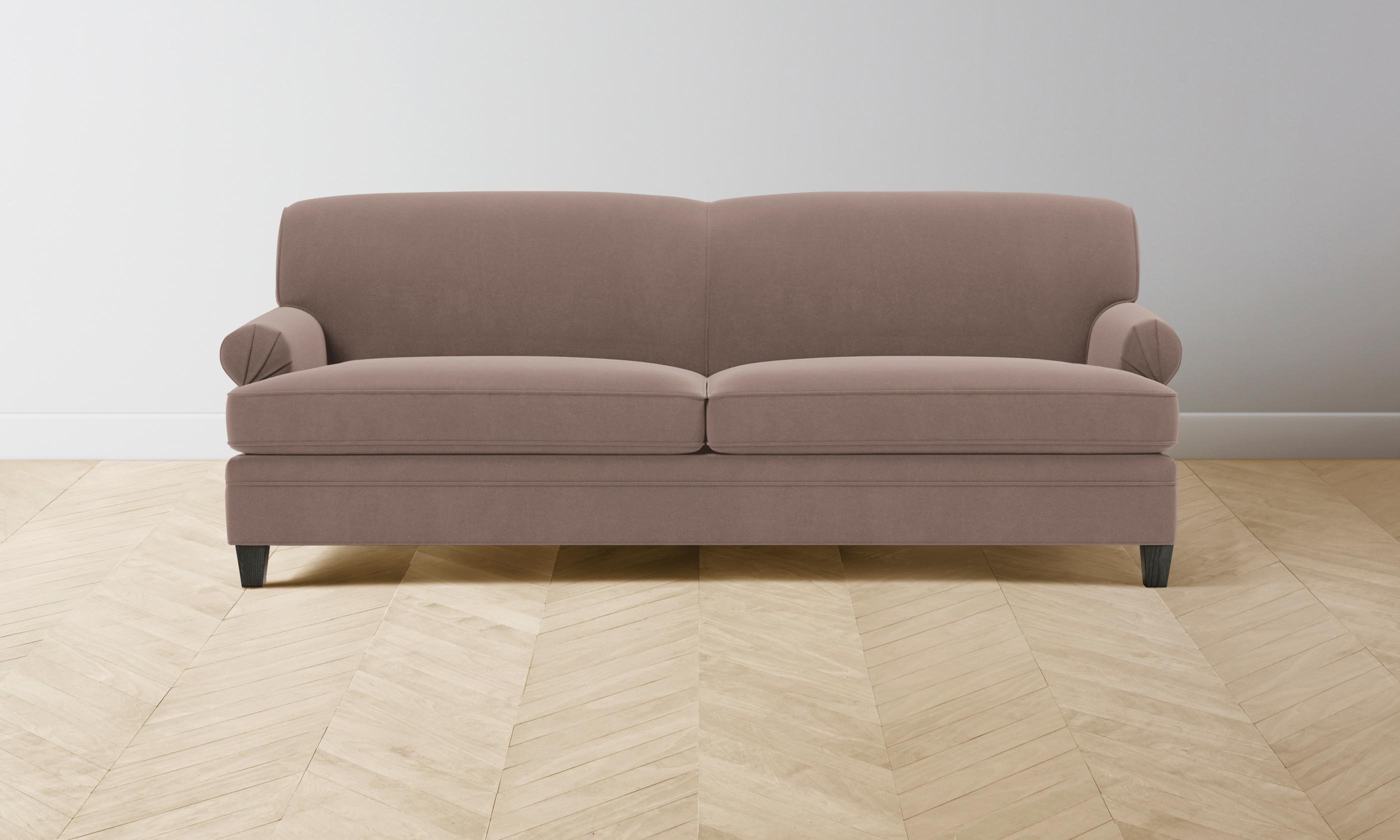 Luxury Carmine Mohair Sofa - Elegant Peony Red Velvet Couch for Living Room, Lounge & Home Decor