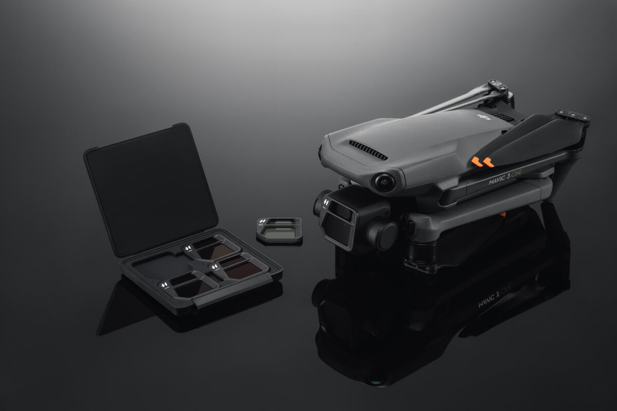 DJI Mavic 3 ND Filters Set (ND4/ND8/ND16/ND32) - 4K Drone Camera Lens Filters for Cinematic Aerial Photography & Videography - Perfect for Sunny Days, Travel Vlogging, and Professional Filmmaking